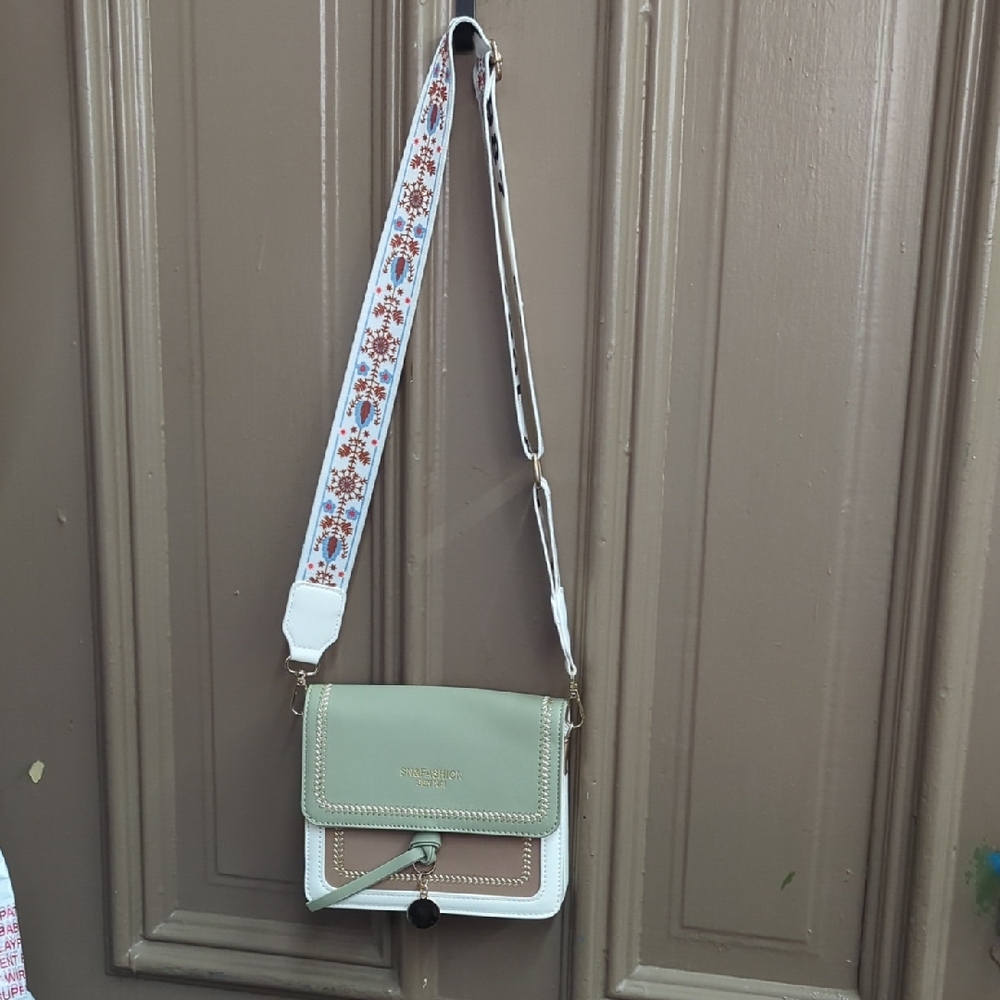 Stylish Multi-Color Crossbody Bag
